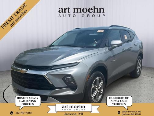 Sterling Gray Metallic 2023 Chevrolet Blazer 2LT