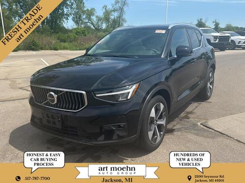 Black Stone 2023 Volvo XC40 B5 Plus Bright Theme