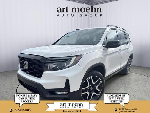 Platinum White Pearl 2023 Honda Passport Elite