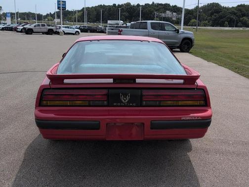 Red 1987 Pontiac Firebird Formula