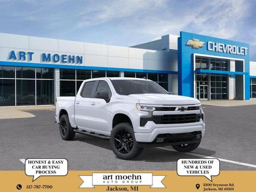 Summit White 2026 Chevrolet Silverado 1500 RST