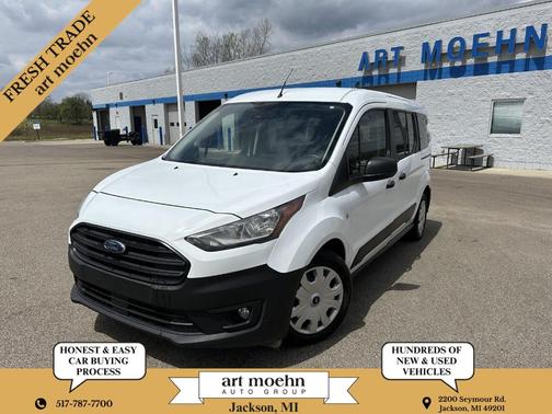 Frozen White 2020 Ford Transit Connect XL