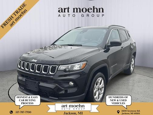 Diamond Black 2025 Jeep Compass Latitude