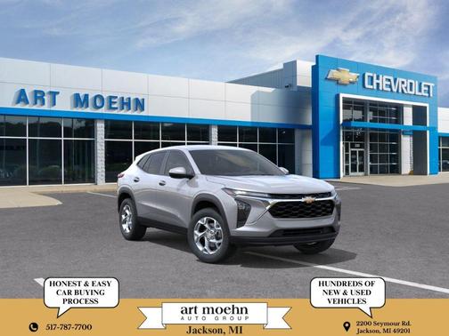 Sterling Gray Metallic 2026 Chevrolet Trax LS