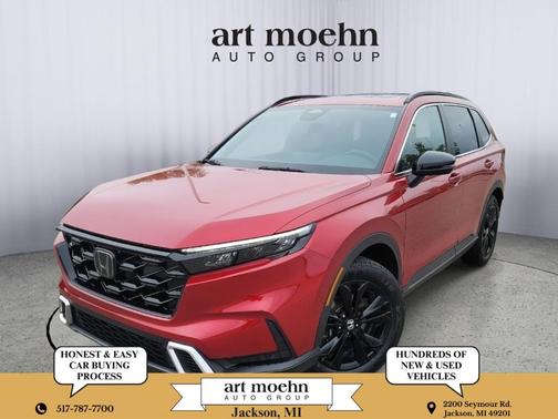 Radiant Red Metallic 2023 Honda CR-V Hybrid Sport Touring