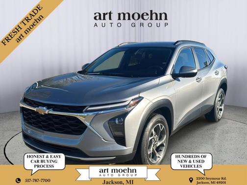 Sterling Gray Metallic 2024 Chevrolet Trax LT