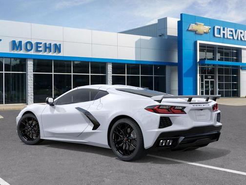 Arctic White 2026 Chevrolet Corvette Stingray w/1LT