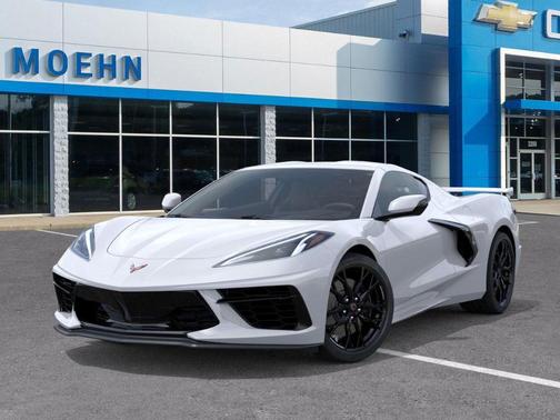 Arctic White 2026 Chevrolet Corvette Stingray w/1LT