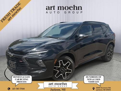 Black 2023 Chevrolet Blazer RS