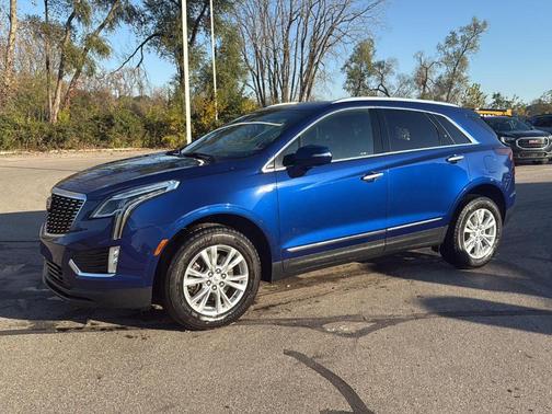 Opulent Blue Metallic 2024 Cadillac XT5 Luxury