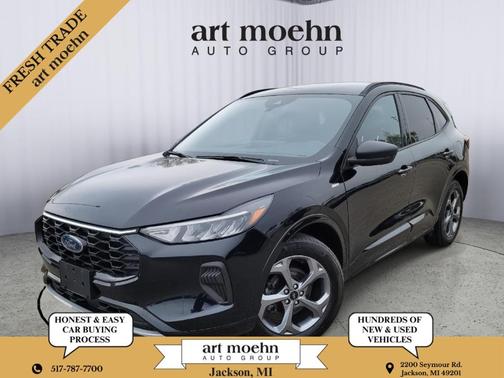 Agate Black Metallic 2023 Ford Escape ST-Line