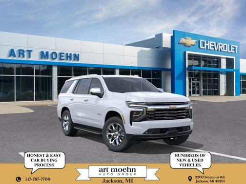Polar White 2026 Chevrolet Tahoe Premier