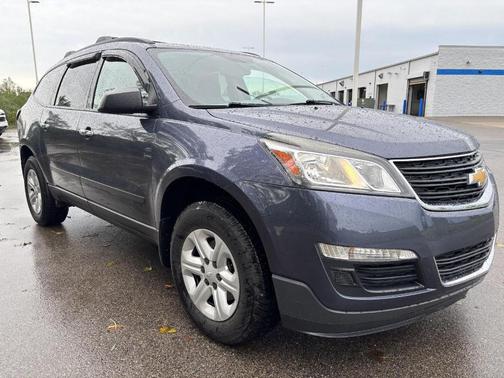 Atlantis Blue Metallic 2014 Chevrolet Traverse LS