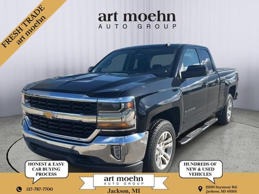 Black 2017 Chevrolet Silverado 1500 LT