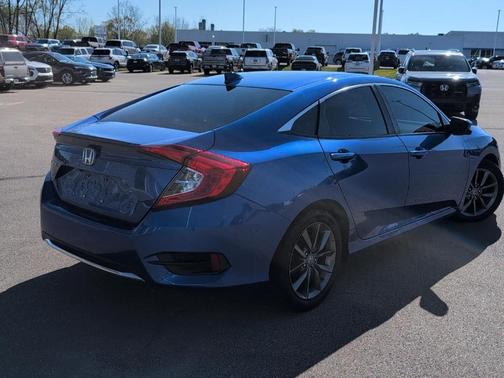 Aegean Blue Metallic 2020 Honda Civic EX