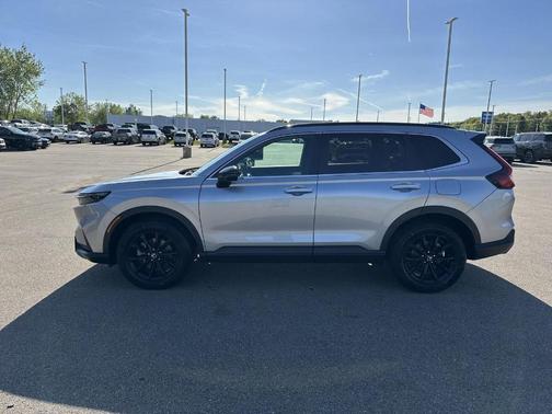 Lunar Silver Metallic 2024 Honda CR-V Hybrid Sport-L