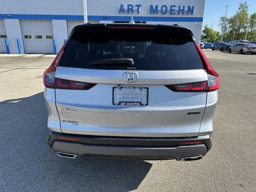 Lunar Silver Metallic 2024 Honda CR-V Hybrid Sport-L
