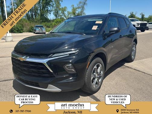 Black 2024 Chevrolet Blazer LT
