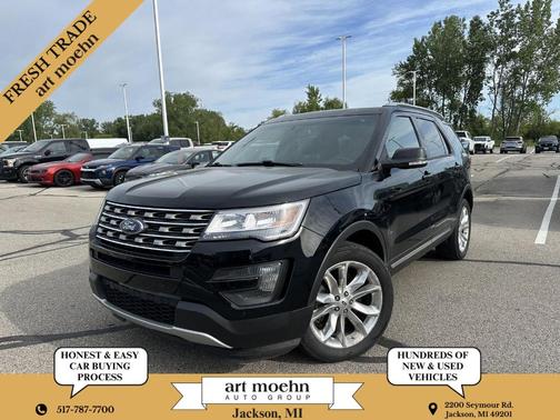 Shadow Black 2016 Ford Explorer XLT