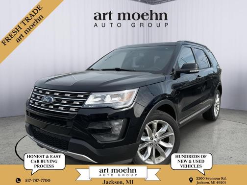 Shadow Black 2016 Ford Explorer XLT