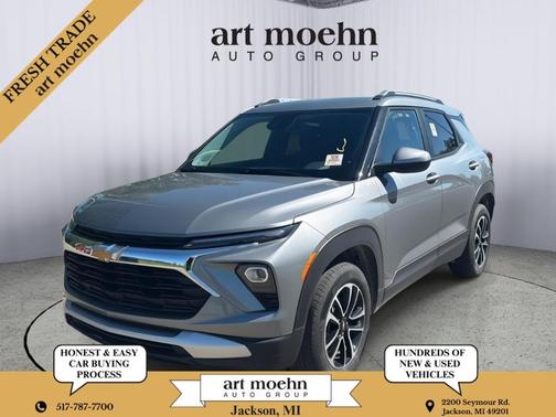 Sterling Gray Metallic 2024 Chevrolet Trailblazer LT