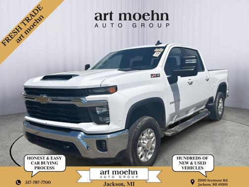 Summit White 2024 Chevrolet Silverado 2500 LT