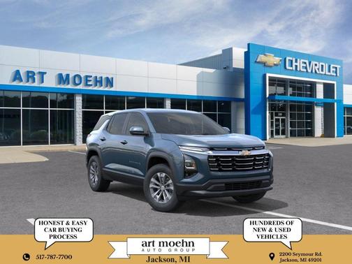 Lakeshore Blue Metallic 2026 Chevrolet Equinox LT