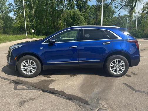 Opulent Blue Metallic 2023 Cadillac XT5 Luxury