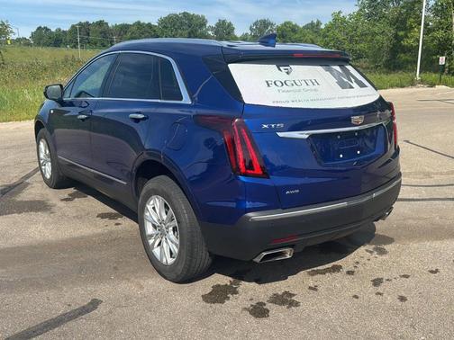 Opulent Blue Metallic 2023 Cadillac XT5 Luxury