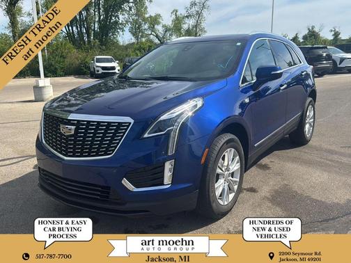 Opulent Blue Metallic 2023 Cadillac XT5 Luxury