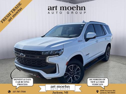Summit White 2023 Chevrolet Tahoe Z71