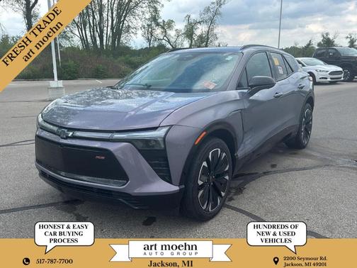 Galaxy Gray Metallic 2024 Chevrolet Blazer EV eAWD RS