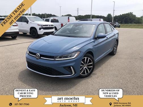Monterey Blue Pearl 2025 Volkswagen Jetta 1.5T SE