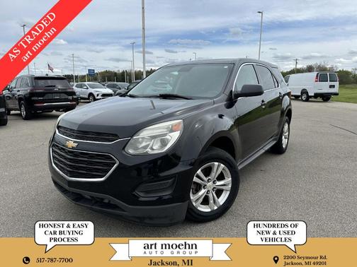 Black 2017 Chevrolet Equinox LS