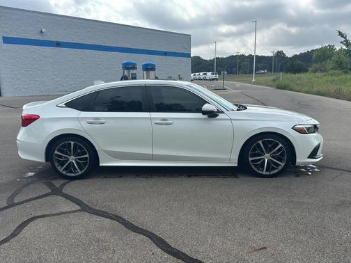 Platinum White Pearl 2024 Honda Civic Touring