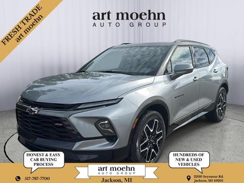 Sterling Gray Metallic 2023 Chevrolet Blazer RS