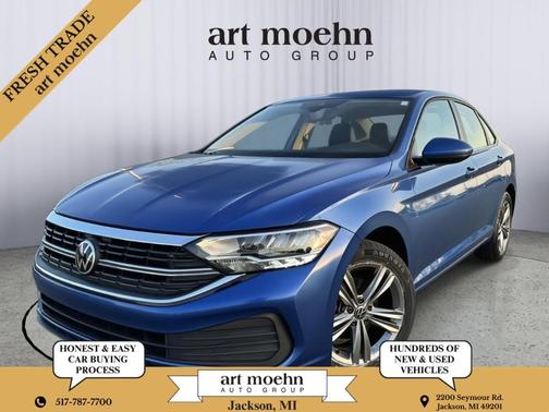 Rising Blue Metallic 2024 Volkswagen Jetta 1.5T SE