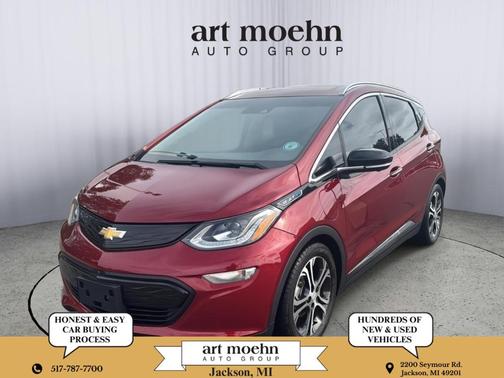 Cajun Red Tintcoat 2021 Chevrolet Bolt EV Premier
