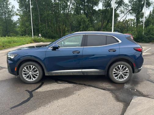 Sapphire Metallic 2023 Buick Envision Preferred