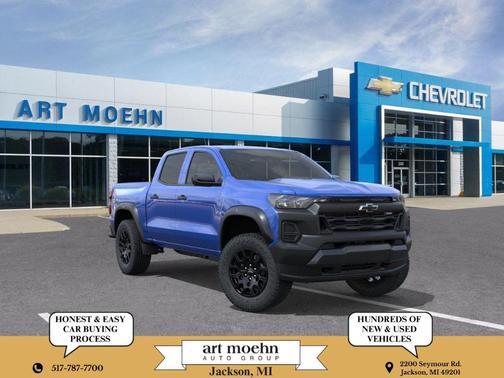 Reef Blue Metallic 2026 Chevrolet Colorado Trail Boss