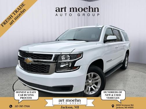 Summit White 2020 Chevrolet Suburban LS