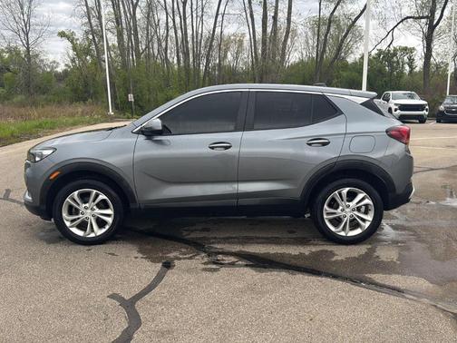 Satin Steel Metallic 2021 Buick Encore GX Preferred