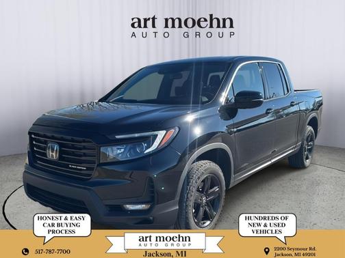Crystal Black Pearl 2023 Honda Ridgeline Black Edition