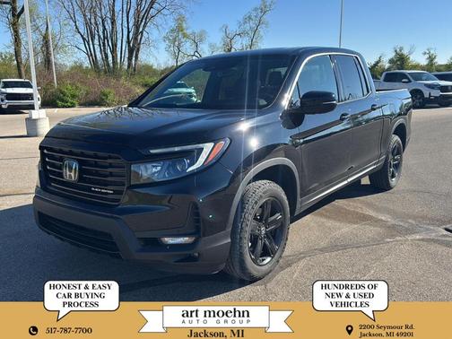 Crystal Black Pearl 2023 Honda Ridgeline Black Edition
