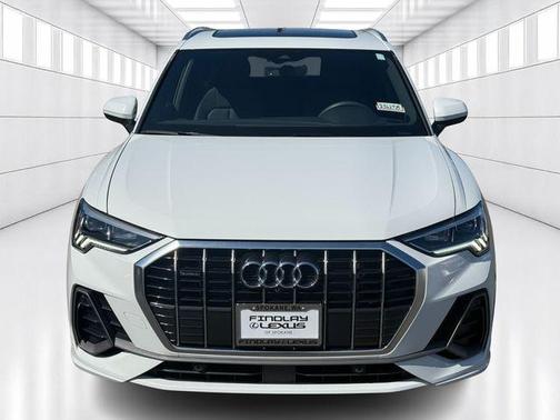 Glacier White Metallic 2024 Audi Q3 45 S line Premium Plus