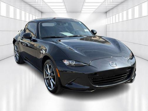 Jet Black Mica 2023 Mazda MX-5 Miata RF Grand Touring