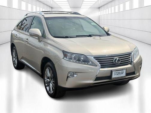 Satin Cashmere Metallic 2013 Lexus RX 350 Base