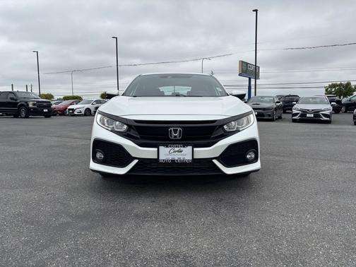 White 2019 Honda Civic EX