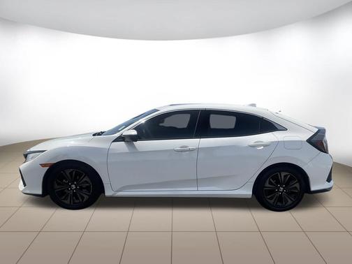 White 2019 Honda Civic EX