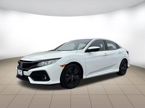 White 2019 Honda Civic EX